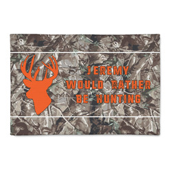 Hunting Camo 2' x 3' Patio Rug (Personalized)