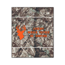 Hunting Camo Wood Print - 20x24 (Personalized)