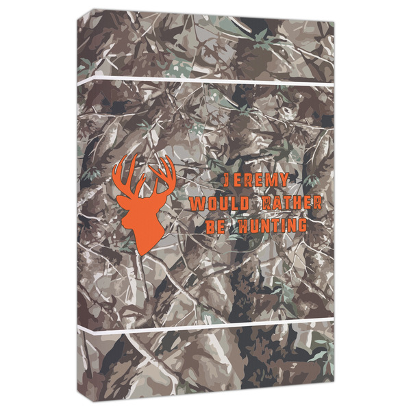 Custom Hunting Camo Canvas Print - 20x30 (Personalized)