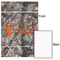 Hunting Camo 24x36 - Matte Poster - Front & Back