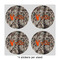 Hunting Camo 4" Multipurpose Round Labels - Sheet