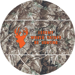 Hunting Camo Multipurpose Round Labels - 5" (Personalized)