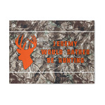 Hunting Camo 5' x 7' Patio Rug (Personalized)