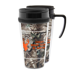 Hunting Camo Acrylic Travel Mug (Personalized)