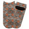 Hunting Camo Adult Ankle Socks - Single Pair - Front and Back