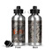 Hunting Camo Aluminum Water Bottle - Front and Back