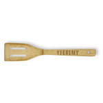 Hunting Camo Bamboo Slotted Spatula - Double Sided (Personalized)