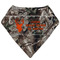 Hunting Camo Bandana Folded Flat