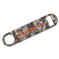 Hunting Camo Bar Bottle Opener w/ Name or Text
