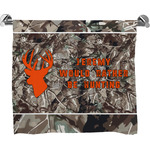 Hunting Camo Bath Towel (Personalized)