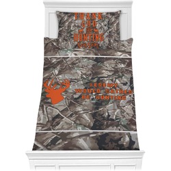 Hunting Camo Comforter Set - Twin (Personalized)