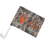 Hunting Camo Car Flag - Small w/ Name or Text