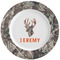 Hunting Camo Ceramic Plate w/Rim