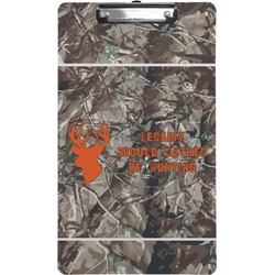Hunting Camo Clipboard (Legal Size) (Personalized)