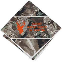 Hunting Camo Cloth Napkin w/ Name or Text