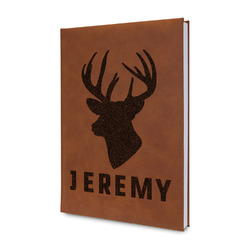 Hunting Camo Leatherette Journal - Single Sided (Personalized)