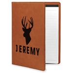 Hunting Camo Leatherette Portfolio with Notepad (Personalized)