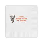 Hunting Camo Coined Cocktail Napkins (Personalized)