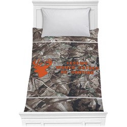 Hunting Camo Comforter - Twin (Personalized)