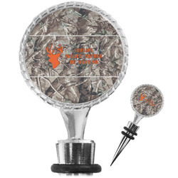 Hunting Camo Wine Bottle Stopper (Personalized)