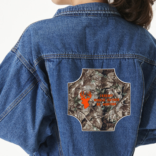 Custom Hunting Camo Large Custom Shape Patch - 2XL (Personalized)