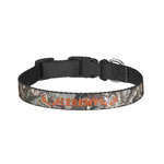 Hunting Camo Dog Collar - Small (Personalized)