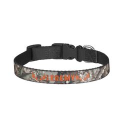 Hunting Camo Dog Collar - Small (Personalized)