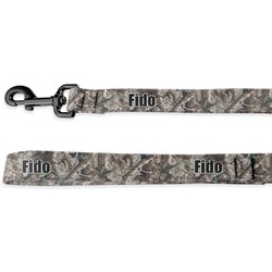 Hunting Camo Dog Leash - 6 ft (Personalized)
