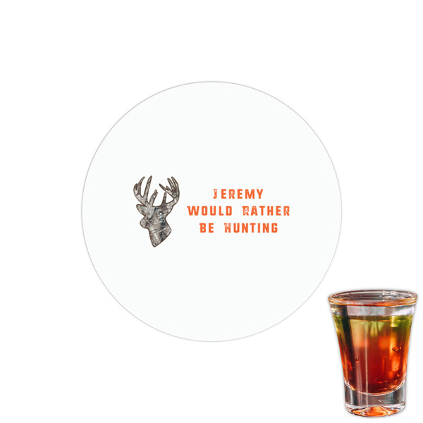 Custom Hunting Camo Printed Drink Topper - 1.5" (Personalized)