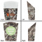 Hunting Camo French Fry Favor Box - Front & Back View