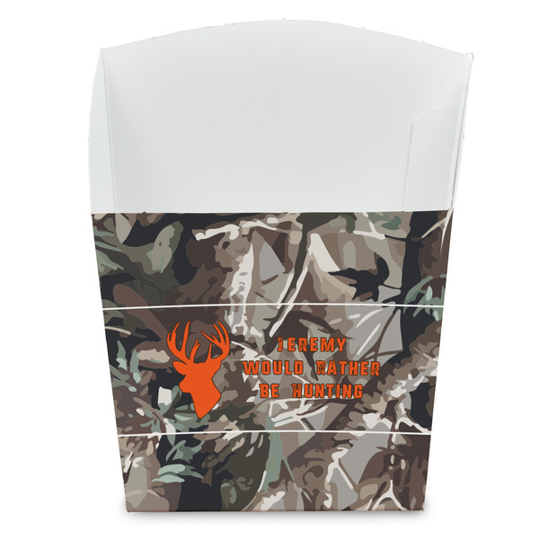 Custom Hunting Camo French Fry Favor Boxes (Personalized)