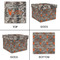 Hunting Camo Gift Boxes with Lid - Canvas Wrapped - Small - Approval