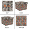 Hunting Camo Gift Boxes with Lid - Canvas Wrapped - XX-Large - Approval