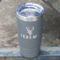 Hunting Camo Gray Polar Camel Tumbler - 20oz - Angled