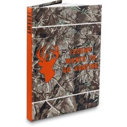 Hunting Camo Hardbound Journal - 7.25" x 10" (Personalized)