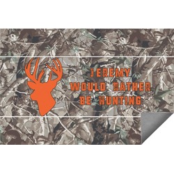Hunting Camo Indoor / Outdoor Rug (Personalized)