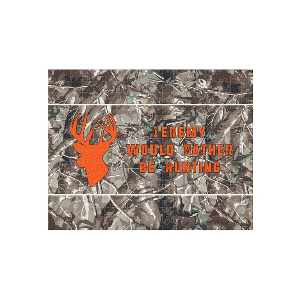 Custom Hunting Camo 252 pc Jigsaw Puzzle (Personalized)