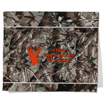 Hunting Camo Kitchen Towel - Poly Cotton w/ Name or Text