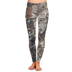 Hunting Camo Ladies Leggings - Extra Small (Personalized)