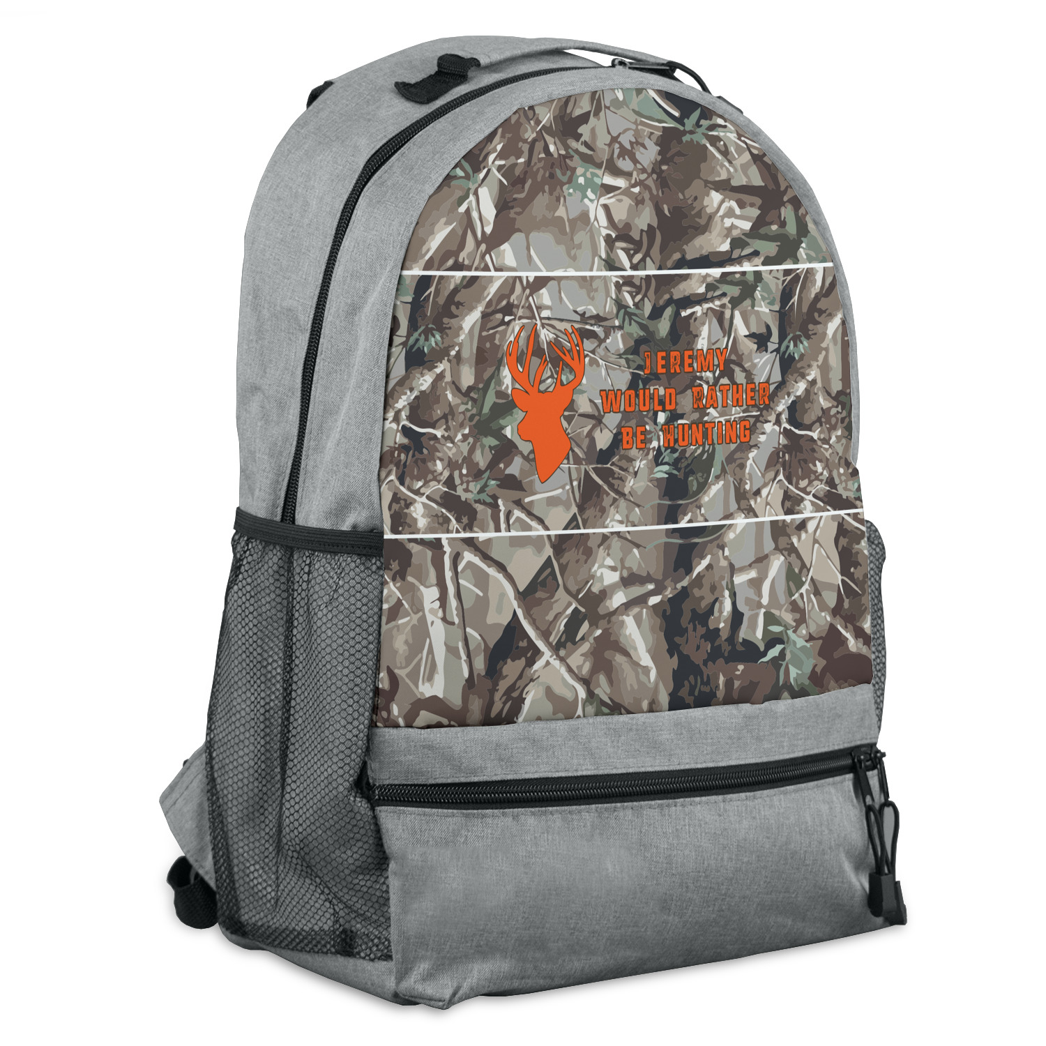 Grey 2024 camo backpack