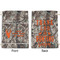 Hunting Camo Large Laundry Bag - Front & Back View