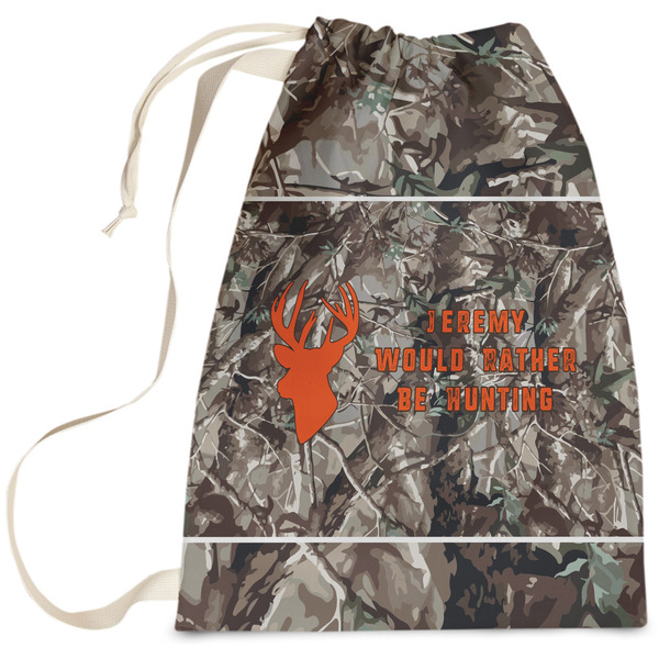 Custom Hunting Camo Laundry Bag - Large (Personalized)