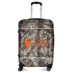 Hunting Camo Suitcase - 24" Medium - Checked (Personalized)