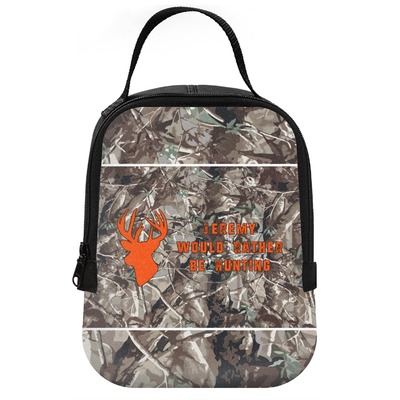 green camo neoprene tote