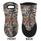 Hunting Camo Neoprene Oven Mitt (Front & Back)