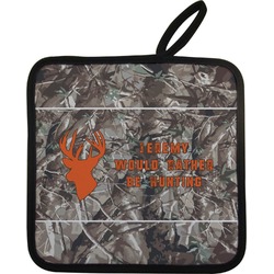 Hunting Camo Pot Holder w/ Name or Text