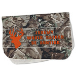 Hunting Camo Burp Cloth - Fleece w/ Name or Text