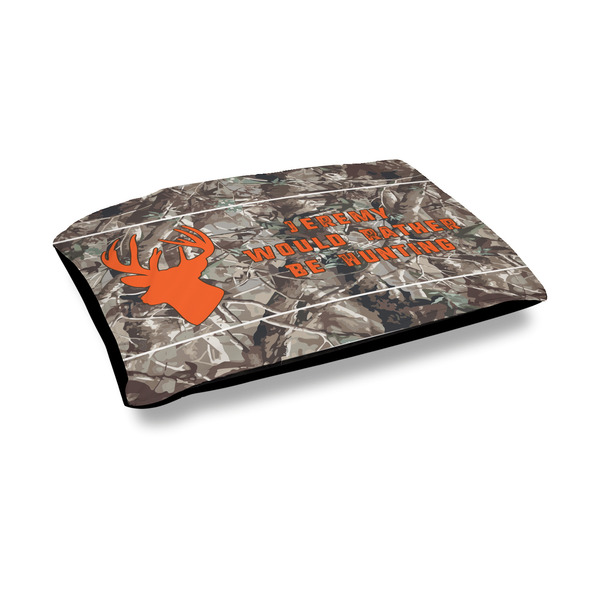 Custom Hunting Camo Outdoor Dog Bed - Medium (Personalized)