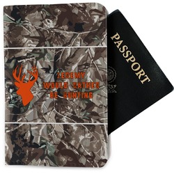 Hunting Camo Passport Holder - Fabric (Personalized)