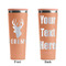 Hunting Camo Peach RTIC Everyday Tumbler - 28 oz. - Front and Back